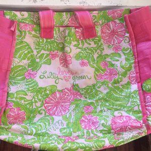 Lilly Pulitzer Reusable Market Tote Bag